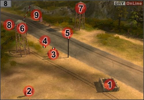 Znów po kolei będziesz zabijał żołnierzy - Misja 1 - Operacja Sheathed Sabre (3) | Partyzanci w Codename Panzers - Codename: Panzers - Faza Druga - poradnik do gry