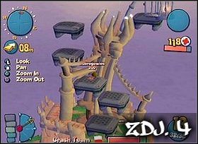 4 - Misja VI - Storm The Castle | Misje w Worms 4 Totalna Rozwałka - Worms 4: Totalna Rozwałka - poradnik do gry