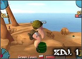 Tak banalna runda, że aż się zastanawiałem, co o niej napisać - Misja XI - Mine All Mine | Misje w Worms 4 Totalna Rozwałka - Worms 4: Totalna Rozwałka - poradnik do gry