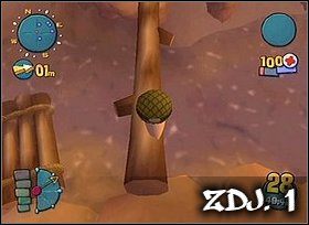 1 - Misja XIV - Doom Canyon | Misje w Worms 4 Totalna Rozwałka - Worms 4: Totalna Rozwałka - poradnik do gry