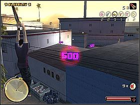 Zwróć uwagę na to, iż niedaleko złomowiska znajdują się dwa przejścia prowadzące do niewielkich doków przylegających do właściwej części dzielnicy przemysłowej (screen 1) - [Los Toros] Zona Industrial | Total Overdose - Total Overdose: A Gunslingers Tale in Mexico - poradnik do gry