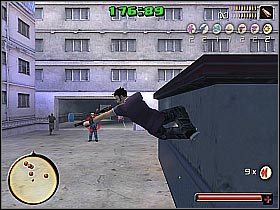 Po zlikwidowaniu pierwszej grupy wrogów skieruj się do okolicznej windy (screen 1), która zawiezie Cię na samą górę - [Point Challenge] Pistoleros | Total Overdose - Total Overdose: A Gunslingers Tale in Mexico - poradnik do gry