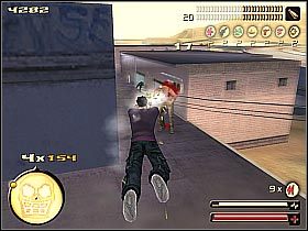 Po dotarciu na samą górę wskakuj na kolejną linę - [10] El Macho Meeting | Total Overdose - Total Overdose: A Gunslingers Tale in Mexico - poradnik do gry