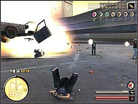 Po zlikwidowaniu wszystkich gostków znajdujących się na placu skieruj się do ukazywanego na mapie magazynu (screen 1) - [12] The Car Dealer cz.1 | Total Overdose - Total Overdose: A Gunslingers Tale in Mexico - poradnik do gry