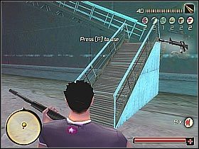 Po przedostaniu się na pokład w pierwszej kolejności radziłbym zająć się wszystkimi przeciwnikami, a zbieranie paczek zostawić sobie na później (screen 1) - [Point Challenge] Coca Cargo | Total Overdose - Total Overdose: A Gunslingers Tale in Mexico - poradnik do gry