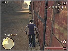 Możliwie jak najszybciej wbiegnij do wagonu i zlikwiduj znajdujących się tu gostków - [19] The Getaway Train cz.1 | Total Overdose - Total Overdose: A Gunslingers Tale in Mexico - poradnik do gry