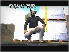 Gdy tylko odzyskasz kontrolę nad główną postacią wskakuj na wspomnianą maszynę (screen 1) - [19] The Getaway Train cz.2 | Total Overdose - Total Overdose: A Gunslingers Tale in Mexico - poradnik do gry