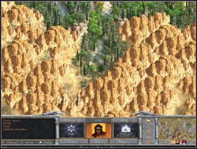 Otrzymujemy kolejne zadanie - doprowadzić Onerona do miasta syronów w leżącej nieopodal lesistej dolinie - Misja 5 - Ke-nan, Oaza Drakara | Kampania | Age of Wonders Magia Cienia - Age of Wonders: Magia Cienia - poradnik do gry