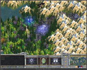 Po jego opuszczeniu jesteśmy nieopodal dużego i rozwiniętego miasta Demonów - Meandor, Imperium Fobijskie (3) | Kampania | Age of Wonders Magia Cienia - Age of Wonders: Magia Cienia - poradnik do gry