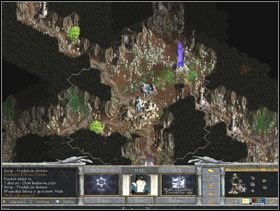 Jej podziemne miasto jest w południowo -zachodniej części mapy - Misja 12 - Oneron, Góry Narodzin Słońca | Kampania - Age of Wonders: Magia Cienia - poradnik do gry