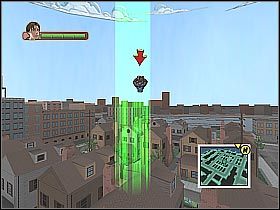 Przygotuj się, gdyż po raz pierwszy będziesz mógł skorzystać z pajęczyn - [Opis przejścia] Wstęp cz.2 | Ultimate Spider-Man - Ultimate Spider-Man - poradnik do gry