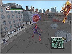 2 - [Opis przejścia] Misja 1 - Johnny Storm | Ultimate Spider-Man - Ultimate Spider-Man - poradnik do gry