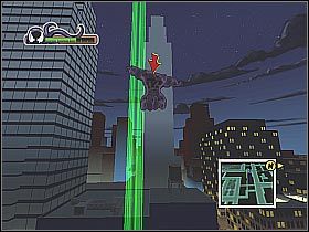 Na dachu jednego z budynków wpadniesz na pierwszych przeciwników (screen 1) - [Opis przejścia] Misja 2 - Wolverine cz.1 | Ultimate Spider-Man - Ultimate Spider-Man - poradnik do gry