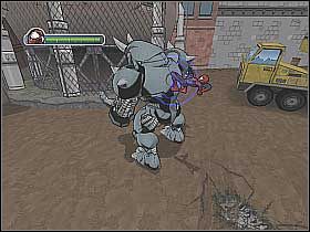 5 - [Opis przejścia] Misja 3 - R.H.I.N.O. cz.2 | Ultimate Spider-Man - Ultimate Spider-Man - poradnik do gry