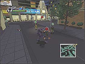 Stopniowo posuwaj się do przodu, eliminując napotykanych przeciwników (screen 1) - [Opis przejścia] Misja 4 | Ultimate Spider-Man - Ultimate Spider-Man - poradnik do gry