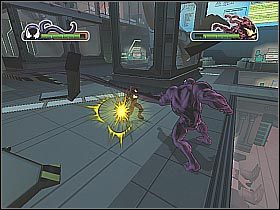 Kontynuuj okładać bossa - [Opis przejścia] Misja 13 - Carnage cz.2 | Ultimate Spider-Man - Ultimate Spider-Man - poradnik do gry