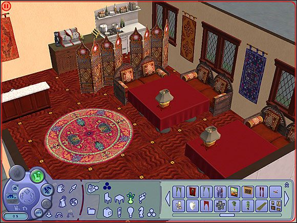 Restauracja Z tysiąca i jednej nocy. - Poradnik do gry - Restauracje w różnych stylach | The Sims 2 Nocne Życie - The Sims 2: Nocne Życie - poradnik do gry