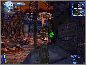 Z ciasnej uliczki od razu wyskoczy kilkunastu przeciwników, więc miej w pogotowiu jakąś cięższą pukawkę - Misja 7 - Czołgi w mieście | Opis przejścia | Bet on Soldier Krwawy Sport - Bet on Soldier: Krwawy Sport - poradnik do gry