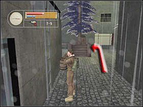 Podbiegamy kawałek i kucamy. - [Solucja] GERMAN TOWN cz.3 - II Wojna Światowa: Pilot Down - Na Tyłach Wroga - poradnik do gry