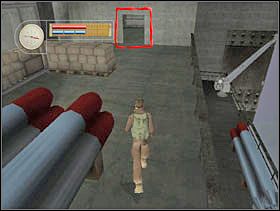 Gdy już zlikwidujemy strażnika biegniemy do pomieszczenia na końcu korytarza i... - [Solucja] DOCKYARD cz.4 - II Wojna Światowa: Pilot Down - Na Tyłach Wroga - poradnik do gry