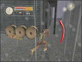 Eliminujemy go gdy jest plecami do nas, a następnie obiegamy budynek z jego prawej strony. - [Solucja] DOCKYARD cz.7 - II Wojna Światowa: Pilot Down - Na Tyłach Wroga - poradnik do gry