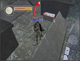 Likwidujemy tego na dachu i podnosimy ze skrzyni naboje do K98 i celownik snajperski. Natychmiast montujemy go na naszej strzelbie. - [Solucja] INDUSTRIAL DISTRICT cz.2 - II Wojna Światowa: Pilot Down - Na Tyłach Wroga - poradnik do gry