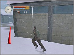 Tym sposobem niszczymy czołgi, które miały trafić na front. Schodzimy po drabinie i biegniemy w lewo. - [Solucja] SIEGFRIED FOREST cz.4 - II Wojna Światowa: Pilot Down - Na Tyłach Wroga - poradnik do gry