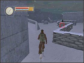 Podbiegamy do murku w oznaczonym miejscu i przyklejamy się do niego. Będziemy musieli przeczekać przy nim dłuższą chwilę. - [Solucja] SIEGFRIED LINE cz.1 - II Wojna Światowa: Pilot Down - Na Tyłach Wroga - poradnik do gry