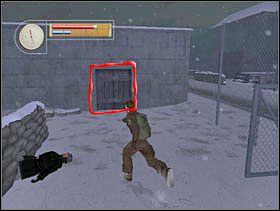 Biegniemy do miejsca w którym przed chwilą wykończyliśmy Niemca i wchodzimy do budynku. Tuż przed wejściem kucamy. - [Solucja] SIEGFRIED LINE cz.3 - II Wojna Światowa: Pilot Down - Na Tyłach Wroga - poradnik do gry