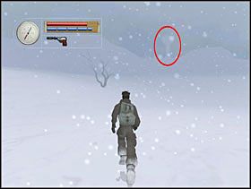 Biegniemy na południe i kierujemy się na widniejący w oddali kształt wieży. - [Solucja] WILDERNESS cz.1 - II Wojna Światowa: Pilot Down - Na Tyłach Wroga - poradnik do gry