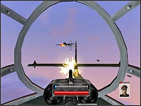 Gdy się zatrzyma bierzemy na cel jego niepalący się silnik - [Solucja] AIRBORNE PURSUIT cz.2 - II Wojna Światowa: Pilot Down - Na Tyłach Wroga - poradnik do gry