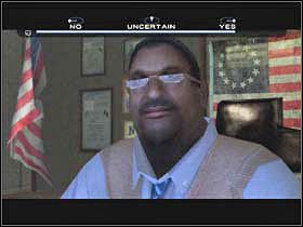 Carla i Tyler rozmawiają z Kapitanem Jonesem o śledztwie - DEBRIEFING Posterunek Policji cz.1 | Fahrenheit - Fahrenheit - poradnik do gry