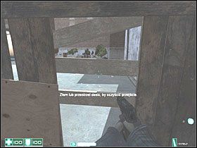 Po tym, jak wysiądziesz z samochodu, idź prosto, a potem skręć w prawo - Punkt początkowy (1) | Interwał 01 | FEAR - F.E.A.R.: First Encounter Assault Recon - poradnik do gry