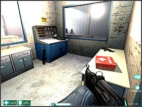 Gdy wszyscy wrogowie będą martwi, pozabieraj im Pistolety maszynowe RPL - Infiltracja (4) | Interwał 03-A | FEAR - F.E.A.R.: First Encounter Assault Recon - poradnik do gry