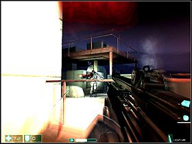 Wyłącz spowolnienie i czekaj na kolejnego przeciwnika - Awantura na lotnisku (2) | Interwał 04-A | FEAR - F.E.A.R.: First Encounter Assault Recon - poradnik do gry