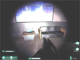 Zabierz Apteczkę wiszącą na ścianie po prawej i otwórz drzwi - Bishop (3) | Interwał 05-A | FEAR - F.E.A.R.: First Encounter Assault Recon - poradnik do gry