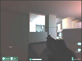 Po lewej znajdziesz dwie Zdalne bomby - Sayonara, frajerze! (1) | Interwał 06-A | FEAR - F.E.A.R.: First Encounter Assault Recon - poradnik do gry