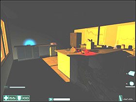 Po lewej drabina zaprowadzi cię na górę - Nieupoważniony personel (5) | Interwał 06-B | FEAR - F.E.A.R.: First Encounter Assault Recon - poradnik do gry