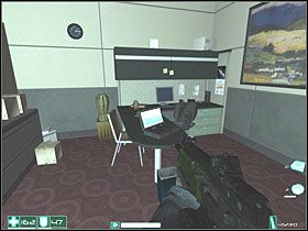 Idź do pokojów biurowych - Lot (4) | Interwał 07-B | FEAR - F.E.A.R.: First Encounter Assault Recon - poradnik do gry