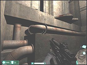 Wyjmij miotacz cząstek - Wejście (3) | Interwał 08-B | FEAR - F.E.A.R.: First Encounter Assault Recon - poradnik do gry