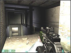 Dopiero teraz wskocz w dziurę - Wejście (3) | Interwał 08-B | FEAR - F.E.A.R.: First Encounter Assault Recon - poradnik do gry