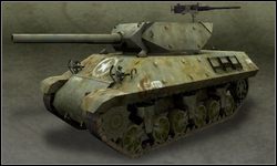 Czołg lekki M5A1 Stuart, czołg średni M4A3 Sherman oraz niszczyciel czołgów M10 Wolverine - Broń amerykańska - Brothers in Arms: Earned in Blood - poradnik do gry