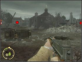 Kiedy staniesz na nogi stwierdzisz, że czeka Cię kolejna (chyba najbardziej denerwująca w całej grze) walka z czołgami - [Solucja] Rozdział 13 The All Americans Part 2 cz.2 - Brothers in Arms: Earned in Blood - poradnik do gry