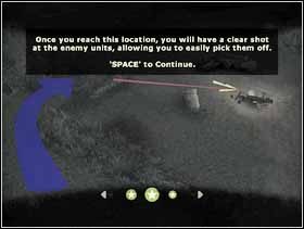 Na czas przywołania tego widoku gra jest pauzowana. Pozwala on zorientować się gdzie znajdują się żołnierze nieprzyjaciela, swoi, cele misji a także pomaga podjąć decyzje taktyczne - w jaki sposób zlikwidować przeciwnika. - [Solucja] Rozdział 1 Roses all the way cz.2 - Brothers in Arms: Earned in Blood - poradnik do gry