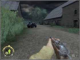 Potem razem ze swoimi kompanami skieruj się w stronę pobliskich zabudowań farmy (kierunek południowo-zachodni). - [Solucja] Rozdział 1 Roses all the way cz.2 - Brothers in Arms: Earned in Blood - poradnik do gry