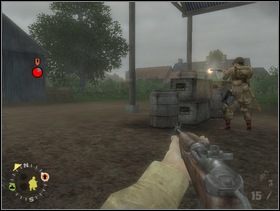 Z prawej sekcją szturmową ... - [Solucja] Rozdział 3 Three Patrol Action cz.2 - Brothers in Arms: Earned in Blood - poradnik do gry