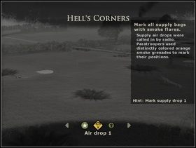 Oczywiście nie byłoby zabawy bez Niemców próbujących Cię zastrzelić podczas oznaczania zasobników. Będą oni wykorzystywać jako ukrycie kratery po bombach lotniczych. Ty, przemieszczając się ze swoimi ludżmi, także korzystaj z tych lejów - skacz od jednego do drugiego. - [Solucja] Rozdział 4 Hells Corners cz.1 - Brothers in Arms: Earned in Blood - poradnik do gry
