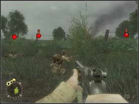 Rozkaż żołnierzom z sekcji wsparcia przyduszać ogniem pojawiających się Fryców do ziemi. - [Solucja] Rozdział 4 Hells Corners cz.4 - Brothers in Arms: Earned in Blood - poradnik do gry