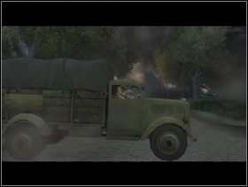 Pojawi się Baker w ciężarówce i każe wam do niej wskoczyć - koniec rozdziału. - [Solucja] Rozdział 5 Chateau Colombieres cz.3 - Brothers in Arms: Earned in Blood - poradnik do gry