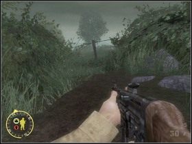 Kiedy w końcu zrobisz porządek z obydwoma ruszaj ze swoimi kompanami (tymi, którzy przeżyli) na północ. Znajdziesz wąskie przejście ... - [Solucja] Rozdział 6 Bloody Gulch cz.3 - Brothers in Arms: Earned in Blood - poradnik do gry